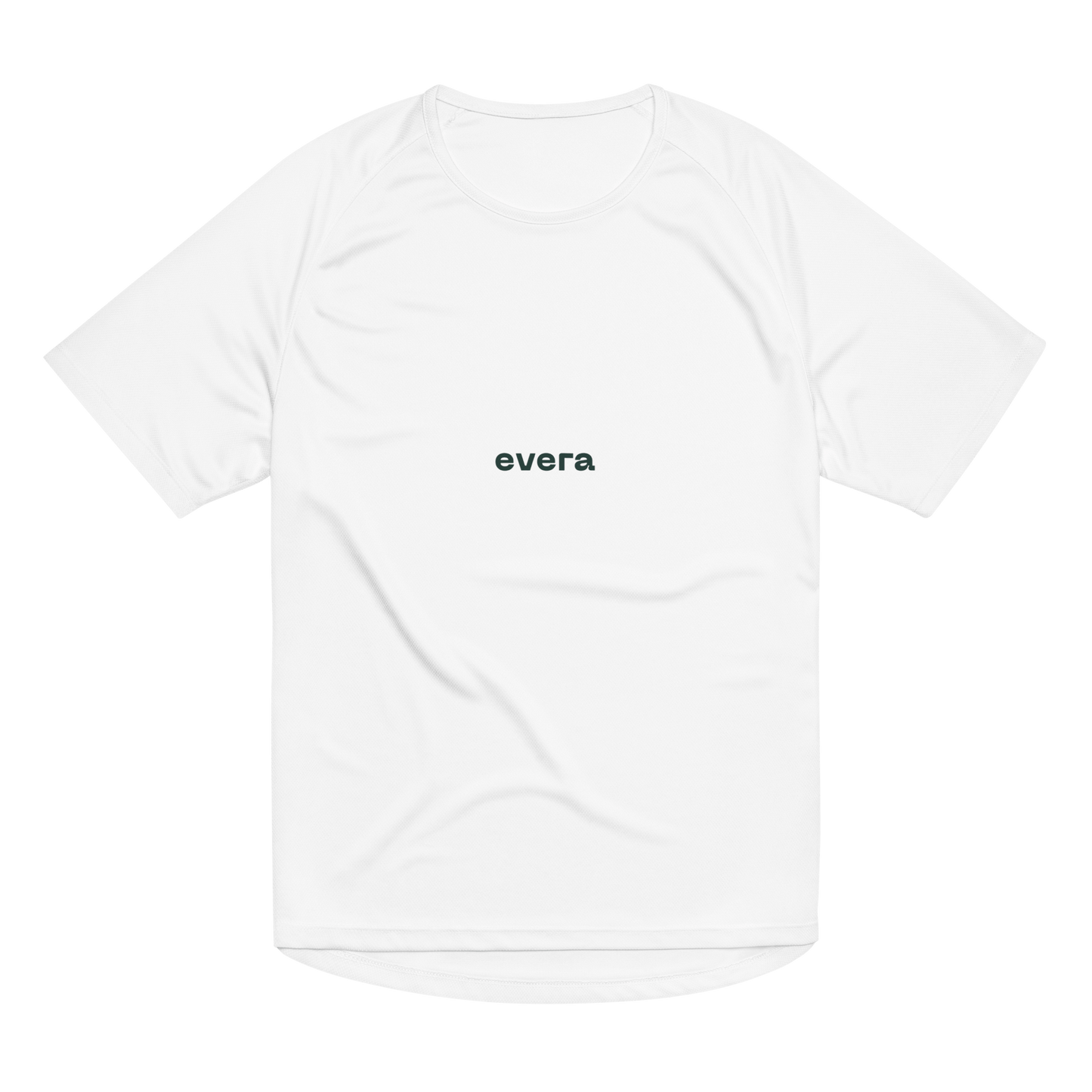 Camiseta runnning blanca “Bad Days, Good Running”. Supera los días malos con cada zancada. Rinde con estilo y motivación.