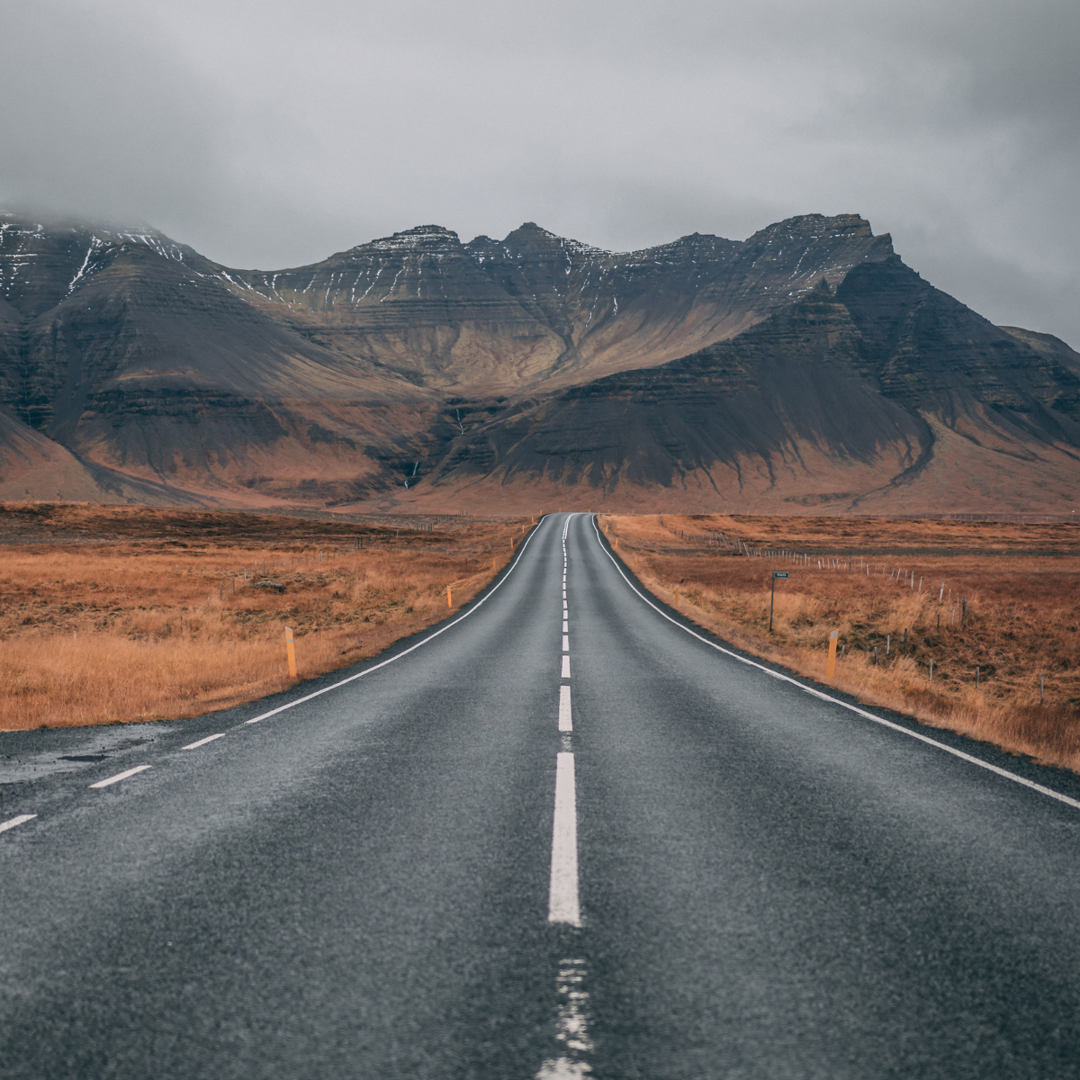 Carretera para entrenamiento de running.