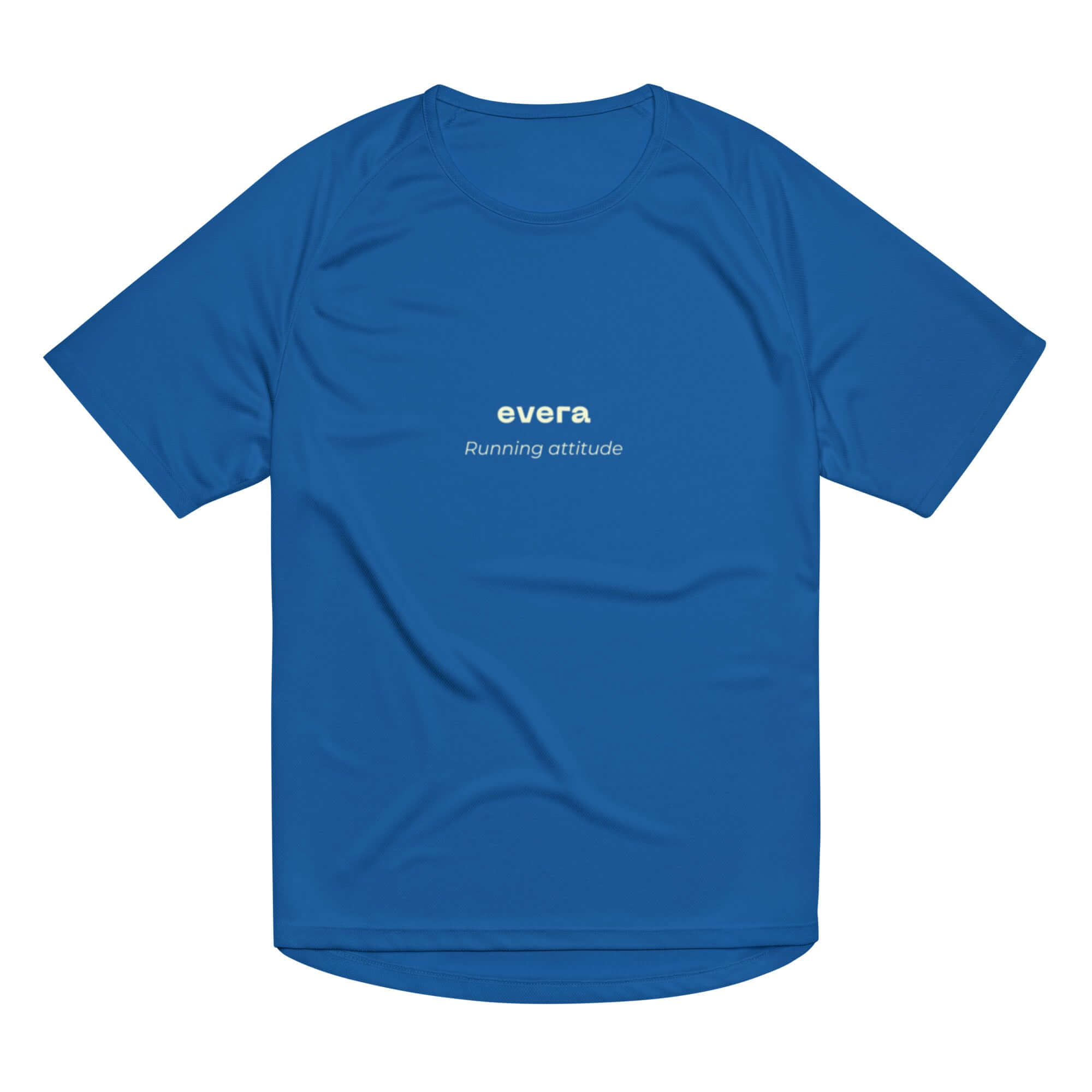 Camiseta running azul 