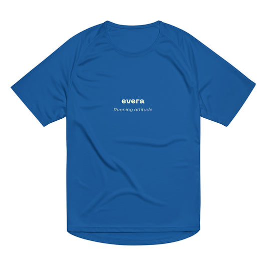 Camiseta running azul "Getting hot"